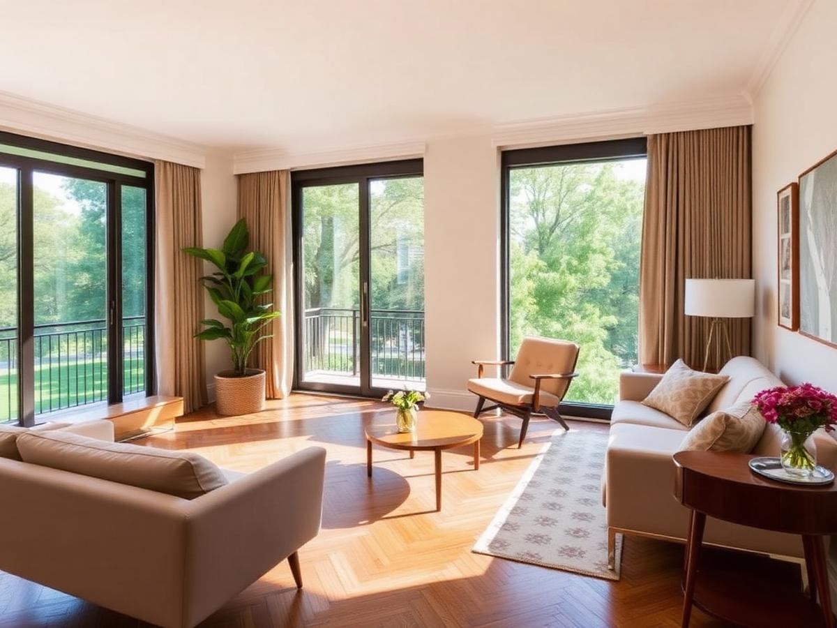 Elegant Three-Bed by the Park